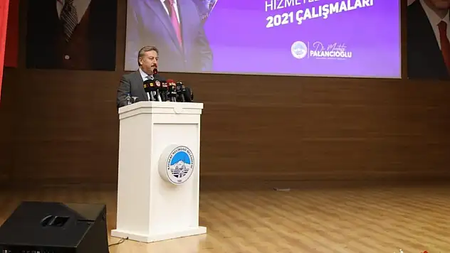 BAŞKAN PALANCIOĞLU, 2021 YILI REKOR ÇALIŞMALARINI ANLATTI