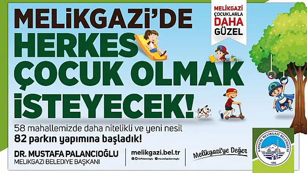 Başkan Palancıoğlu: '58 park diye başladık, 82'e ulaştık'