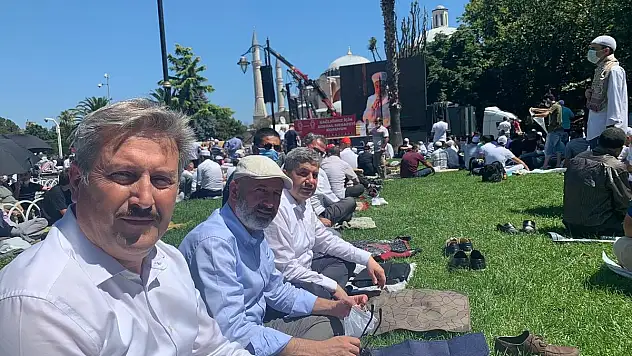 Başkan Palancıoğlu, Ayasofya Camii açılışına katıldı