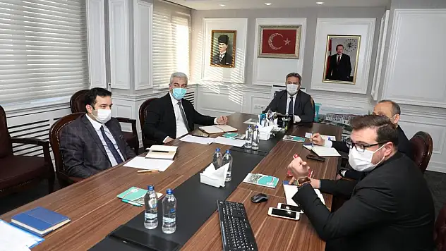 BAŞKAN PALANCIOĞLU, BİRİM MÜDÜRLERİ 2021 YILINI PLANLADI