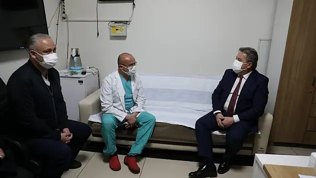 BAŞKAN PALANCIOĞLU, SAĞLIK ÇALIŞANLARINI UNUTMADI