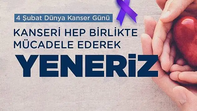 BAŞKAN PALANCIOĞLU'NDAN 4 ŞUBAT DÜNYA KANSER GÜNÜ MESAJI