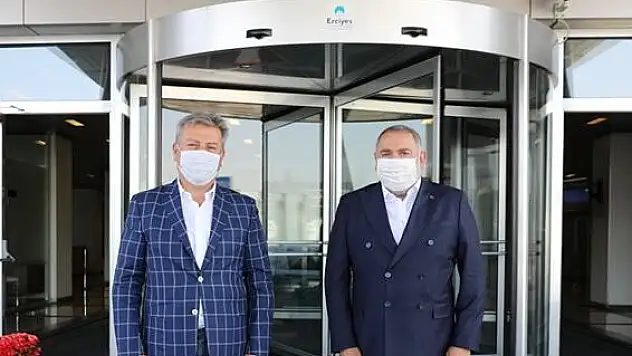 BAŞKAN PALANCIOĞLU'NDAN CEO ERTEKİN'E TEŞEKKÜR ZİYARETİ