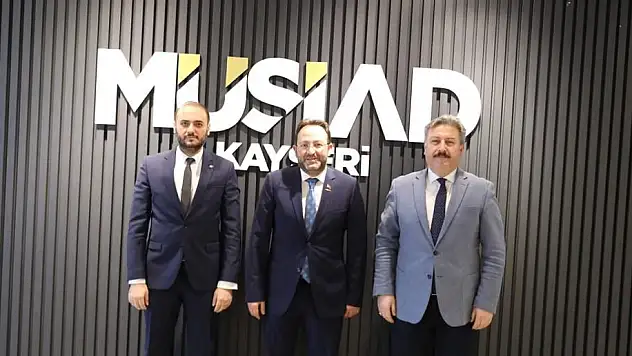 BAŞKAN PALANCIOĞLU'NDAN MÜSİAD'A HAYIRLI OLSUN ZİYARETİ