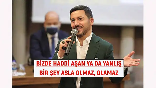 BAŞKAN RASİM ARI, KAYSERİLİLERDEN HELALLİK İSTEDİ