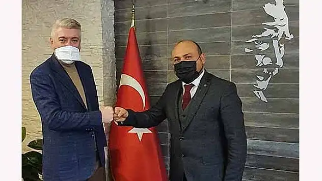 BAŞKAN TOK'TAN BAŞKAN VAROL'A HAYIRLI OLSUN ZİYARETİ