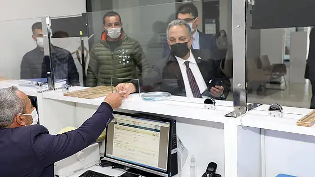 BAŞKAN YALÇIN VERGİSİNİ ÖDEDİ, VATANDAŞLARA ÇAĞRI YAPTI