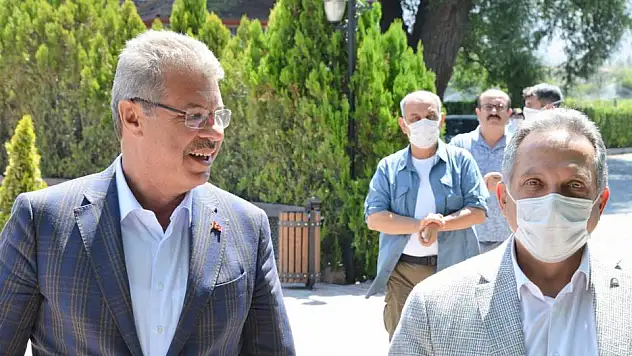 BAŞKAN YALÇIN'DAN BAŞKAN AKAY'A ZİYARET