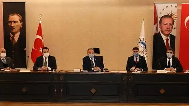 BAŞKAN YALÇIN'DAN 'ORTAK AKIL' TOPLANTISI