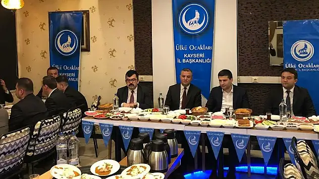 BAŞKAN YILDIRIM, KAYSERİ İL BAŞKANLIĞI İLE SAHURDA BULUŞTU