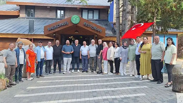 Başkonuş Yaylası, yerel ve ulusal basın mensuplarını ağırladı