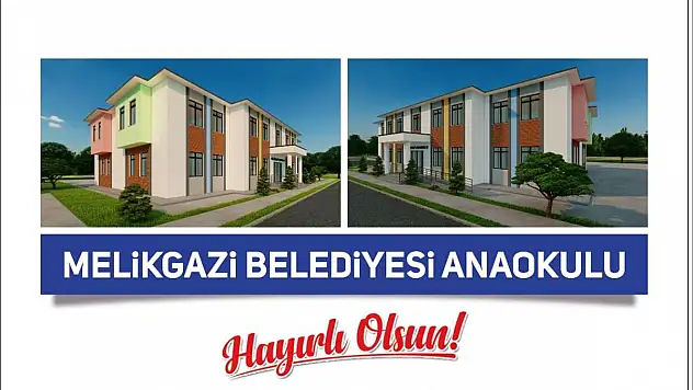 BATTALGAZİ'YE YENİ ANAOKULU HAYIRLI OLSUN