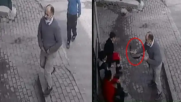 BELİNDEKİ KEMERİ ÇIKARAN ADAM ÇOCUKLARA SALDIRDI