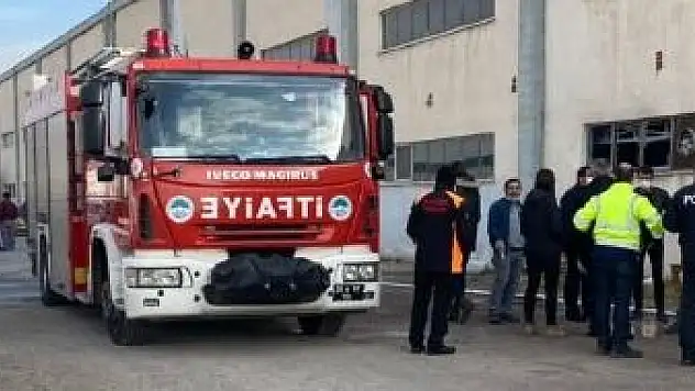 BERNA GÖZBAŞI'NIN FABRİKASINDA YANGIN