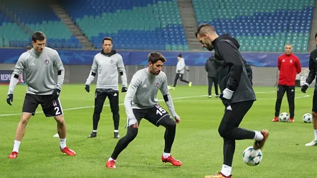 Beşiktaş, Leipzig maçı hazırlıklarını tamamladı