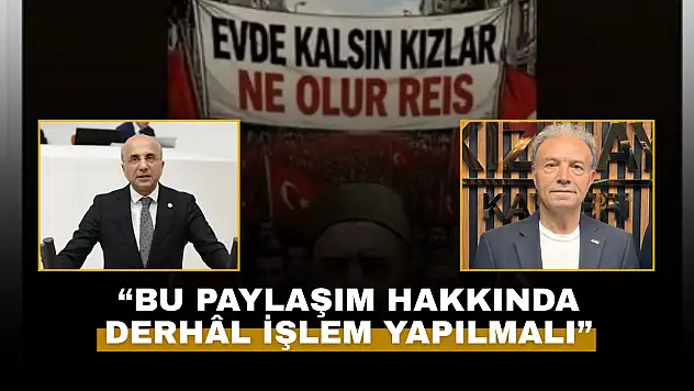 Beydilli'nin kadınları hedef alan paylaşımına Genç'ten tepki: Gerekli işlemler yapılsın