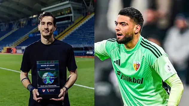 Bilal Bayazit'in yediği gol ayın en iyisi seçildi