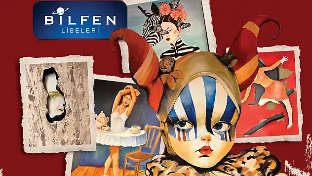 BİLFEN LİSELERİ KAYSERİ'DEN YIL SONU SANAT SERGİSİ: 'HİBRİT TASARIMLAR'