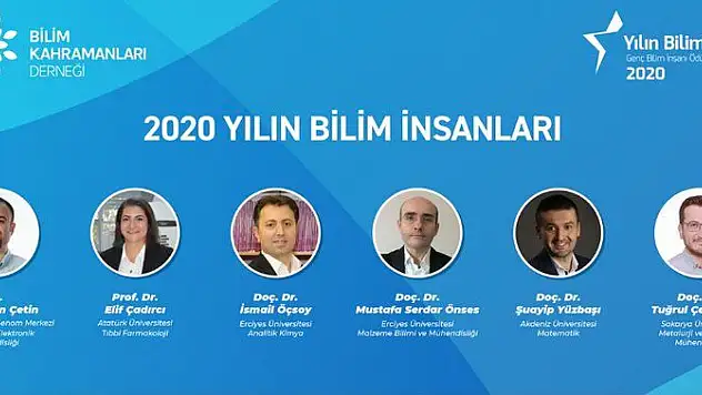 BİLİM KAHRAMANLARI DERNEĞİ'NDEN ERÜ'YE ÖDÜL