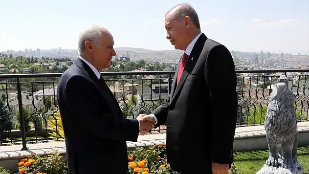Erdoğan'dan Bahçeli'nin evine ziyaret