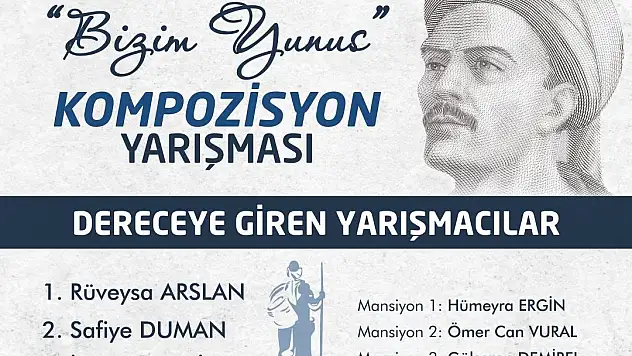 'BİZİM YUNUS' KOMPOZİSYON YARIŞMASI'NIN SONUÇLARI AÇIKLANDI