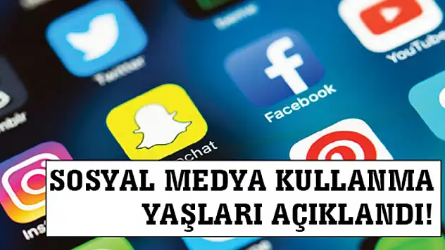 BTK sosyal medya kullanma yaşlarını açıkladı