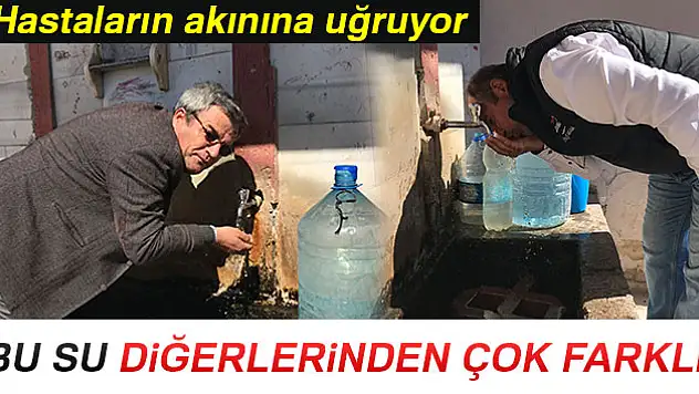 Bu suyu içmek için yurt dışından geliyorlar