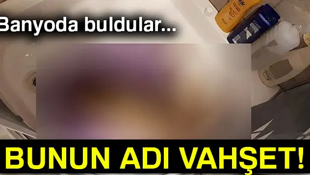 Bunun adı vahşet!