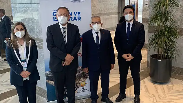BÜYÜKKILIÇ, DEMOKRASİ VE ÖZGÜRLÜKLER ADASI'NDA TOPLANTIYA KATILDI