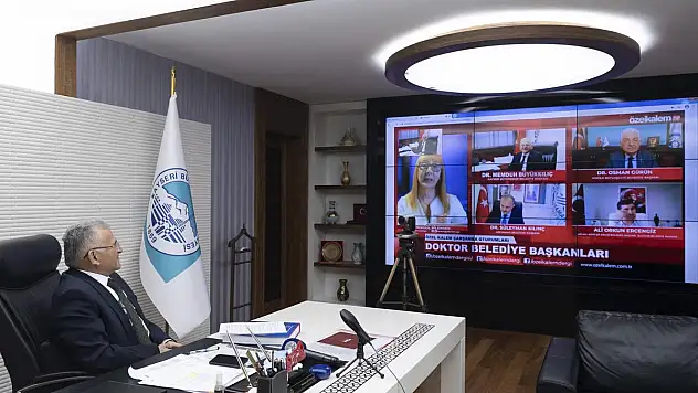 BÜYÜKKILIÇ, 'DOKTOR BAŞKANLAR KONUŞUYOR' PROGRAMINA KATILDI
