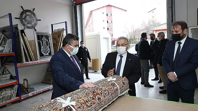 BÜYÜKKILIÇ, EL EMEĞİ GÖZ NURU ÜRÜNLERİN YER ALDIĞI E 38'İ YERİNDE İNCELEDİ