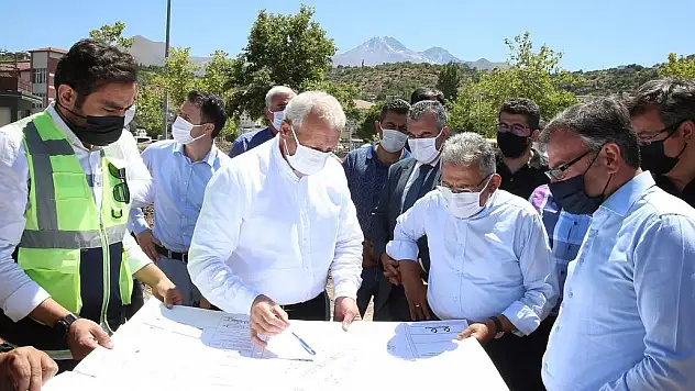 BÜYÜKKILIÇ, HACILAR'DA 5 MİLYONLUK YATIRIMI İNCELEDİ