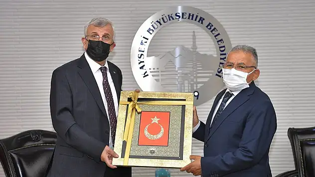 BÜYÜKKILIÇ SAĞLIK BİLİMLERİ ÜNİVERSİTESİ REKTÖRÜ ERDÖL'Ü AĞIRLADI