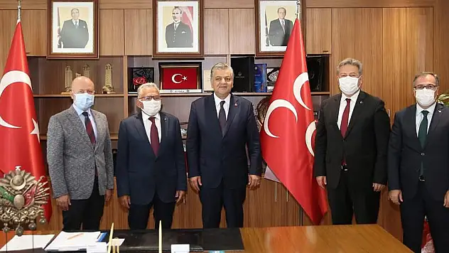 BÜYÜKKILIÇ VE BAŞKANLARDAN İNCETOPRAK'A 'HAYIRLI OLSUN' ZİYARETİ