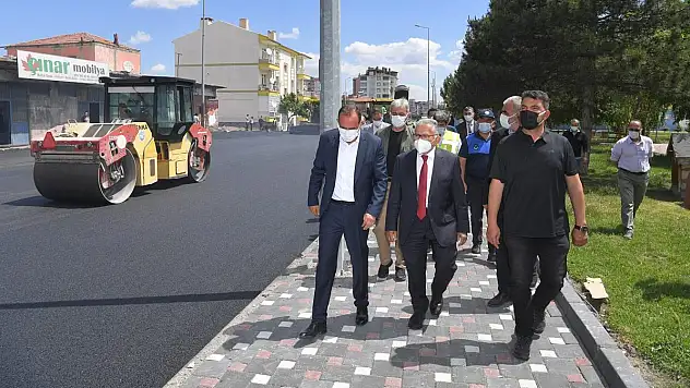 BÜYÜKKILIÇ'TAN İNCESU'YA 10 BİN TONLUK ASFALT YATIRIMI
