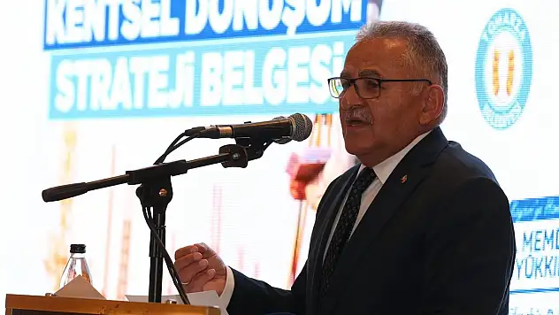 BÜYÜKKILIÇ'TAN 'KENTSEL DÖNÜŞÜM' STRATEJİSİ