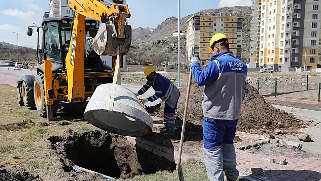 BÜYÜKŞEHİR, ÇÖKERTME BACA İLE YAĞMUR VE KAR SULARINI DEĞERLENDİRİYOR
