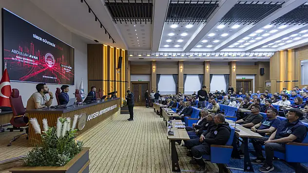 Büyükşehir'den personele siber güvenlik eğitimi