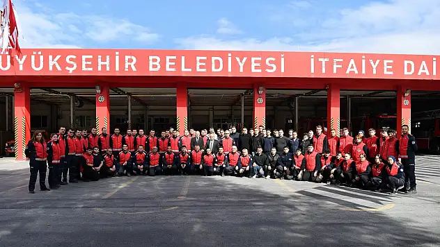 Büyükşehir İtfaiyesi nisan ayında 572 olaya müdahale etti