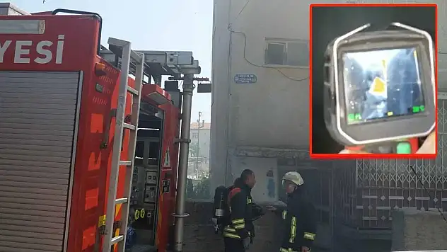 BÜYÜKŞEHİR İTFAİYESİ'NDEN TERMAL KAMERALI MÜDAHALE