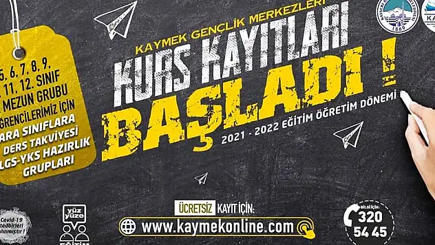 BÜYÜKŞEHİR KAYMEK KURSLARINA 10 BİNİ AŞKIN BAŞVURU