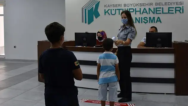 BÜYÜKŞEHİR KÜTÜPHANELERİ'NDE SIKI 'COVİD-19' TEDBİRİ