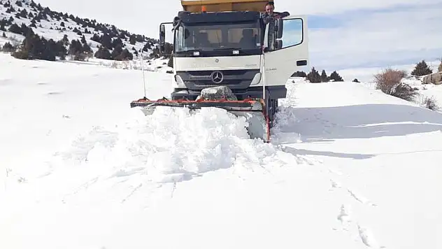 BÜYÜKŞEHİR, TÜM KAPALI YOLLARI ULAŞIMA AÇTI