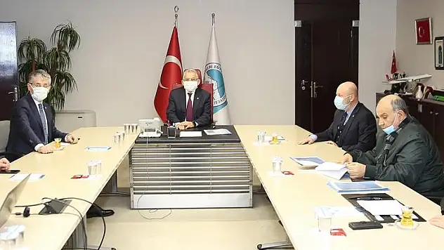 BÜYÜKŞEHİR'DE İSTİŞARE TOPLANTISI