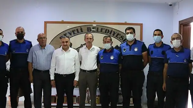 CABBAR BAŞKAN ZABITA HAFTASINDA PERSONELİYLE BİR ARAYA GELDİ