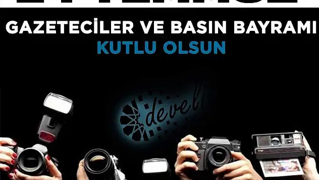 CABBAR'DAN '24 TEMMUZ GAZETECİLER VE BASIN BAYRAMI' MESAJI