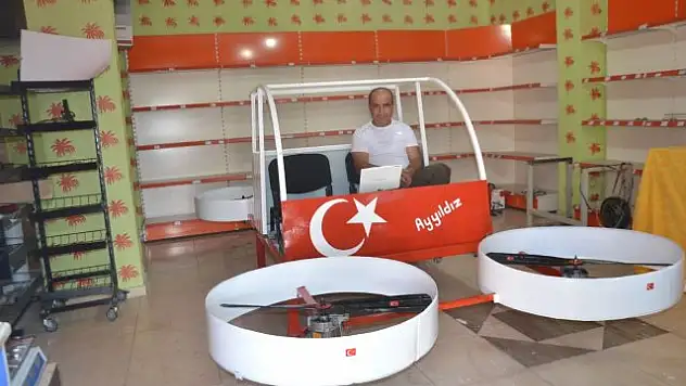 ÇAMAŞIR MAKİNESİNDEN UÇAN ARABA YAPTI