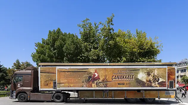 Çanakkale Savaşları Mobil Müzesi Kayseri'ye geliyor