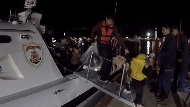 ÇANAKKALE'DE 41 DÜZENSİZ GÖÇMEN YAKALANDI!