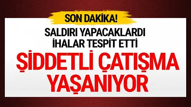 Çatışma çıktı, karayolu trafiğe kapatıldı